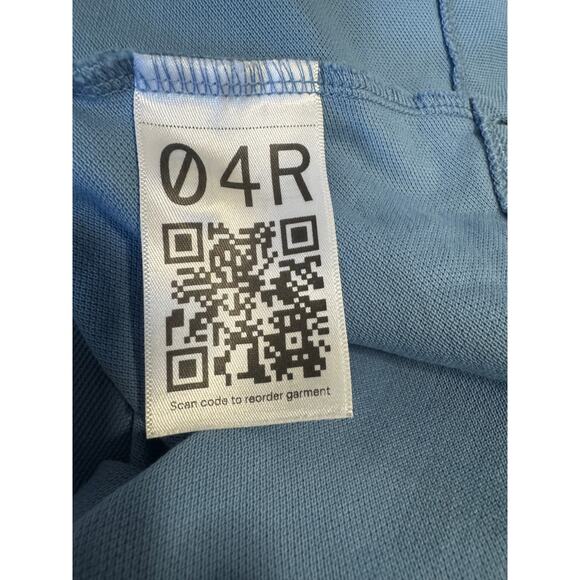 Son of a Tailor Organic Cotton Polo Shirt Blue Men’s Medium (04R) - Picture 6 of 6